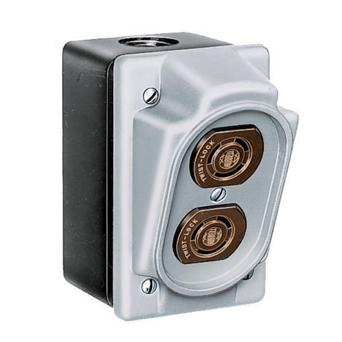Hubbell Wiring Device-Kellems HBL6187 Weatherproof Device/Outlet Box Covers
