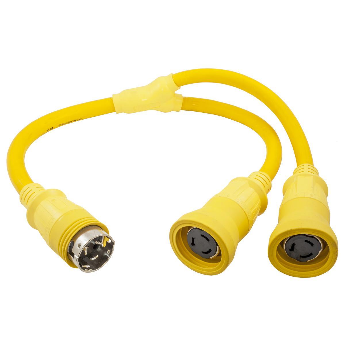 Hubbell Wiring Device-Kellems HBL64CM55 Straight Blade Plug Adapters