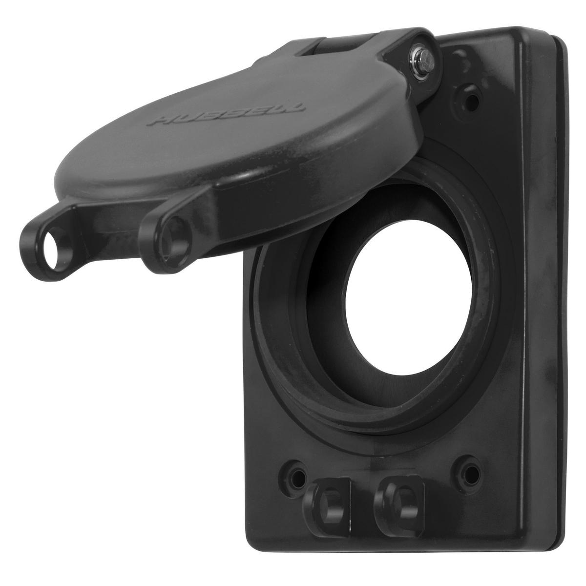 Hubbell Wiring Device-Kellems HBL6500BK Straight Blade Device Accessories