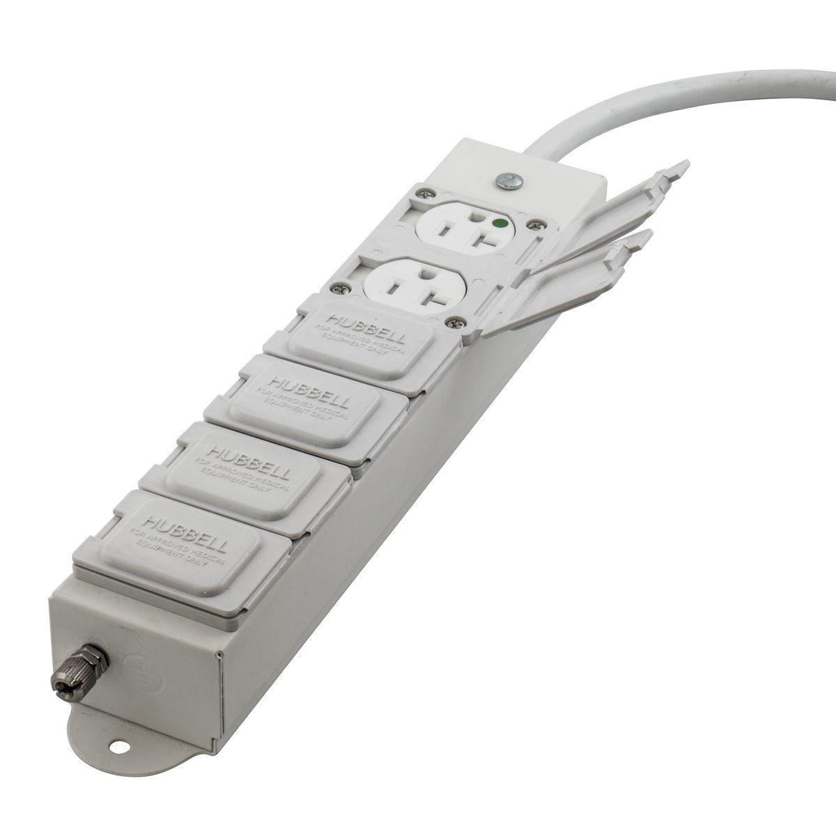 Hubbell Wiring Device-Kellems HBL6MGRPT620 Power Outlet Strips