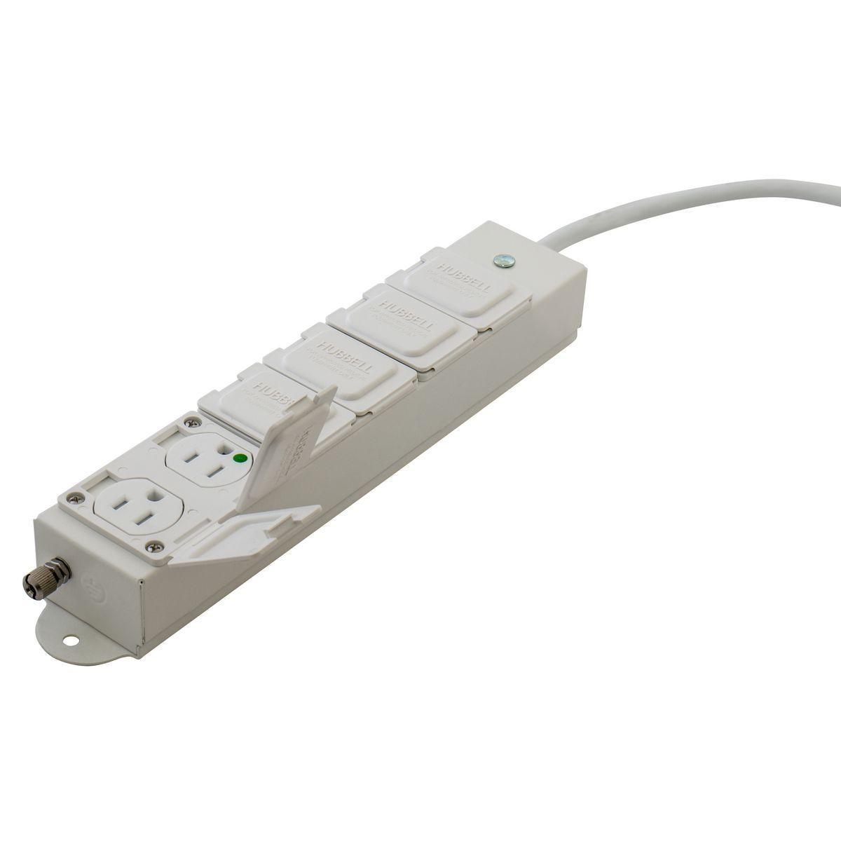 Hubbell Wiring Device-Kellems HBL6MGRPT15 Power Outlet Strips