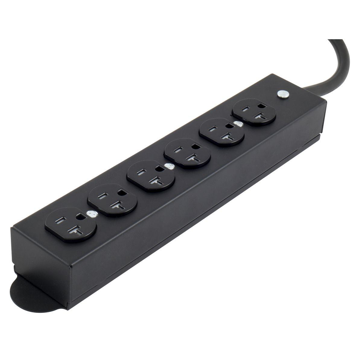 Hubbell Wiring Device-Kellems HBL6RPT620BK Power Outlet Strips