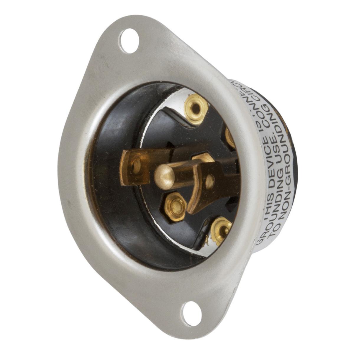 Hubbell Wiring Device-Kellems HBL7486 Locking Flanged Inlets & Outlets