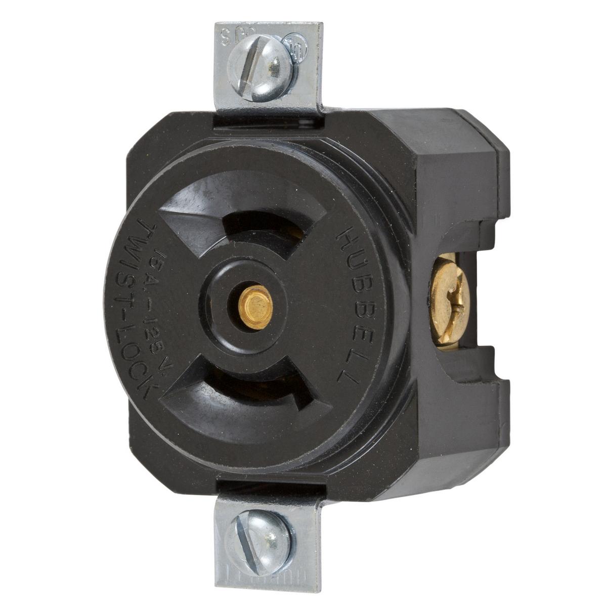 Hubbell Wiring Device-Kellems HBL7498 Locking Receptacles