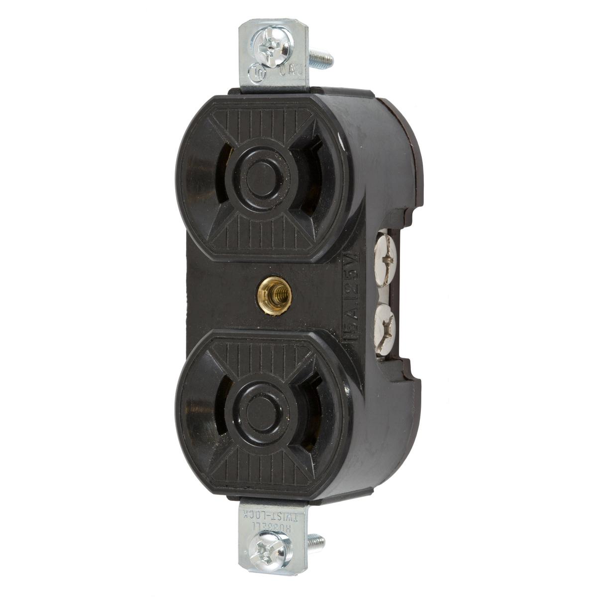 Hubbell Wiring Device-Kellems HBL7540 Locking Receptacles