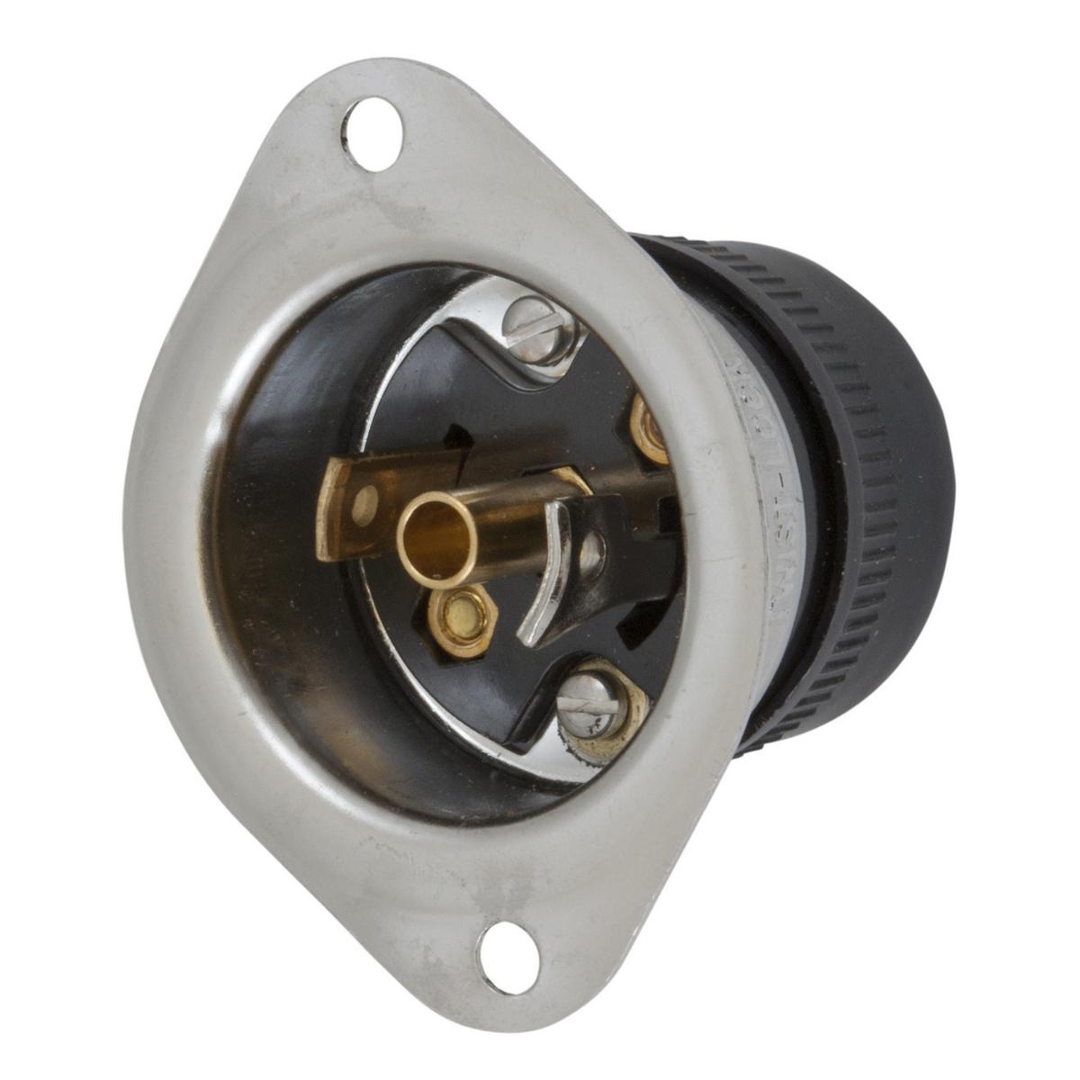 Hubbell Wiring Device-Kellems HBL7551 Locking Flanged Inlets & Outlets