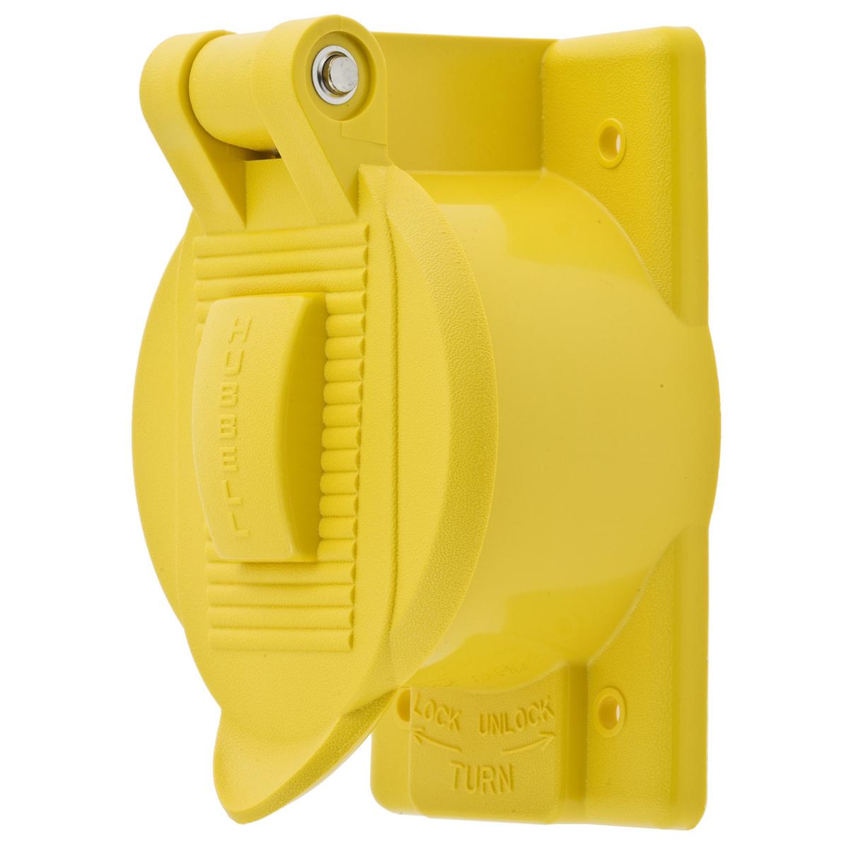 Hubbell Wiring Device-Kellems HBL77CM74WO Weatherproof Device/Outlet Box Covers