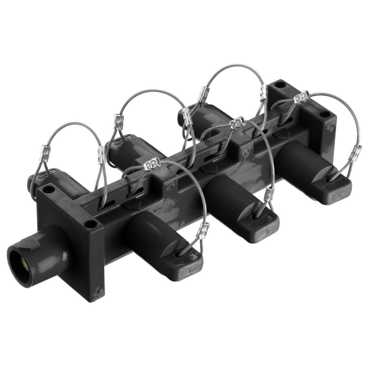 Hubbell Wiring Device-Kellems HBL7DBBK Single Pole Multi Way Connectors