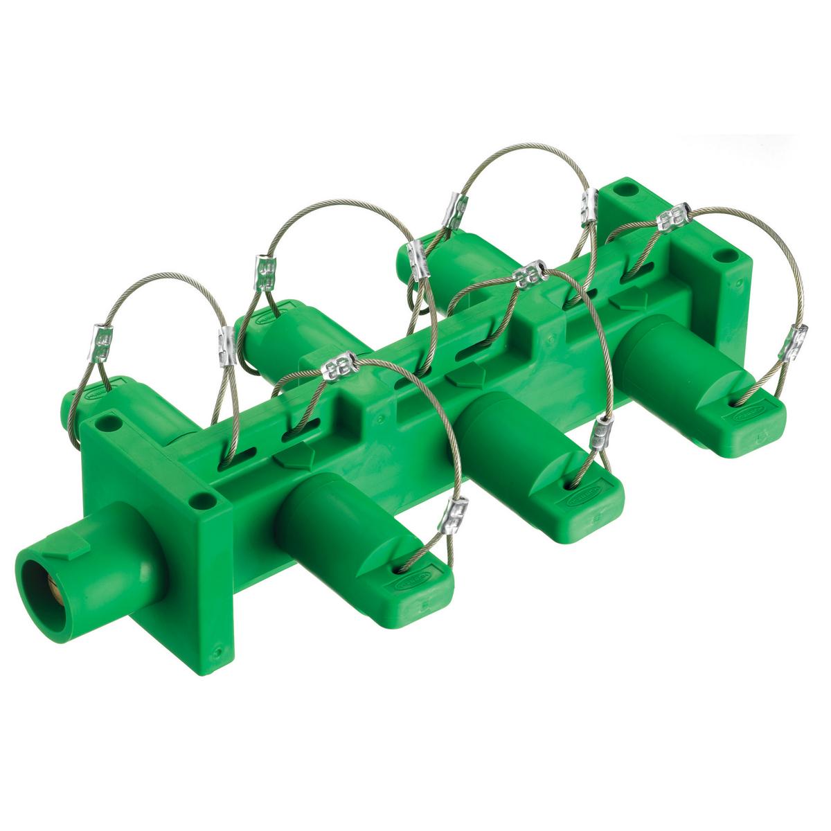 Hubbell Wiring Device-Kellems HBL7DBGN Single Pole Multi Way Connectors