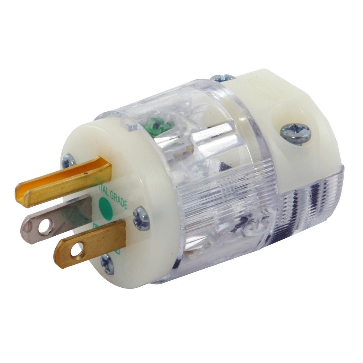 Hubbell Wiring Device-Kellems HBL8215CT Straight Blade Plugs