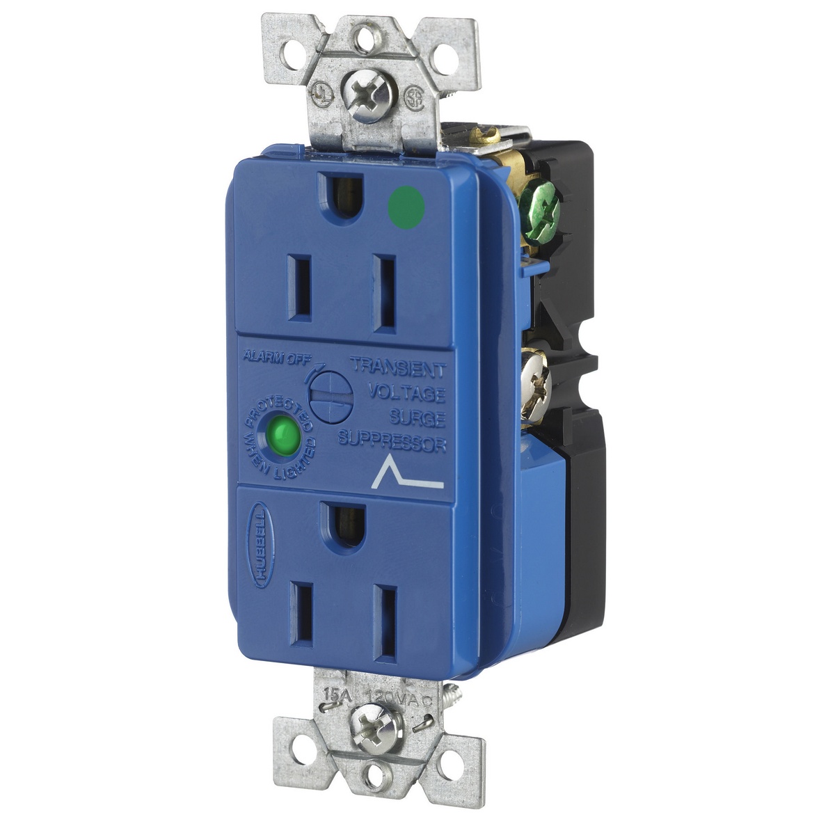 Hubbell Wiring Device-Kellems HBL8262SA Straight Blade Receptacles