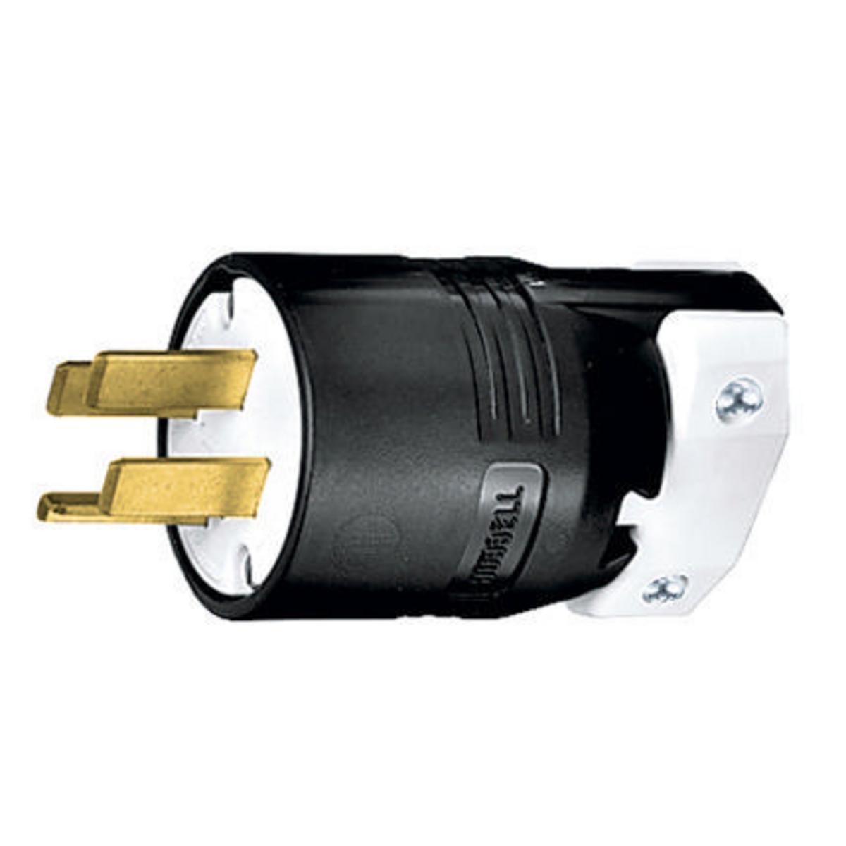 Hubbell Wiring Device-Kellems HBL8331C Straight Blade Plugs