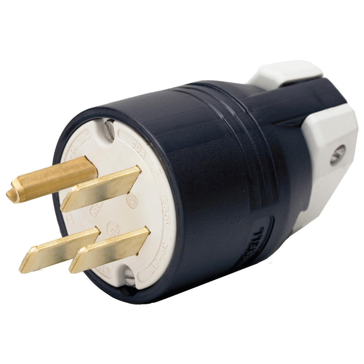 Hubbell Wiring Device-Kellems HBL8431C Straight Blade Plugs