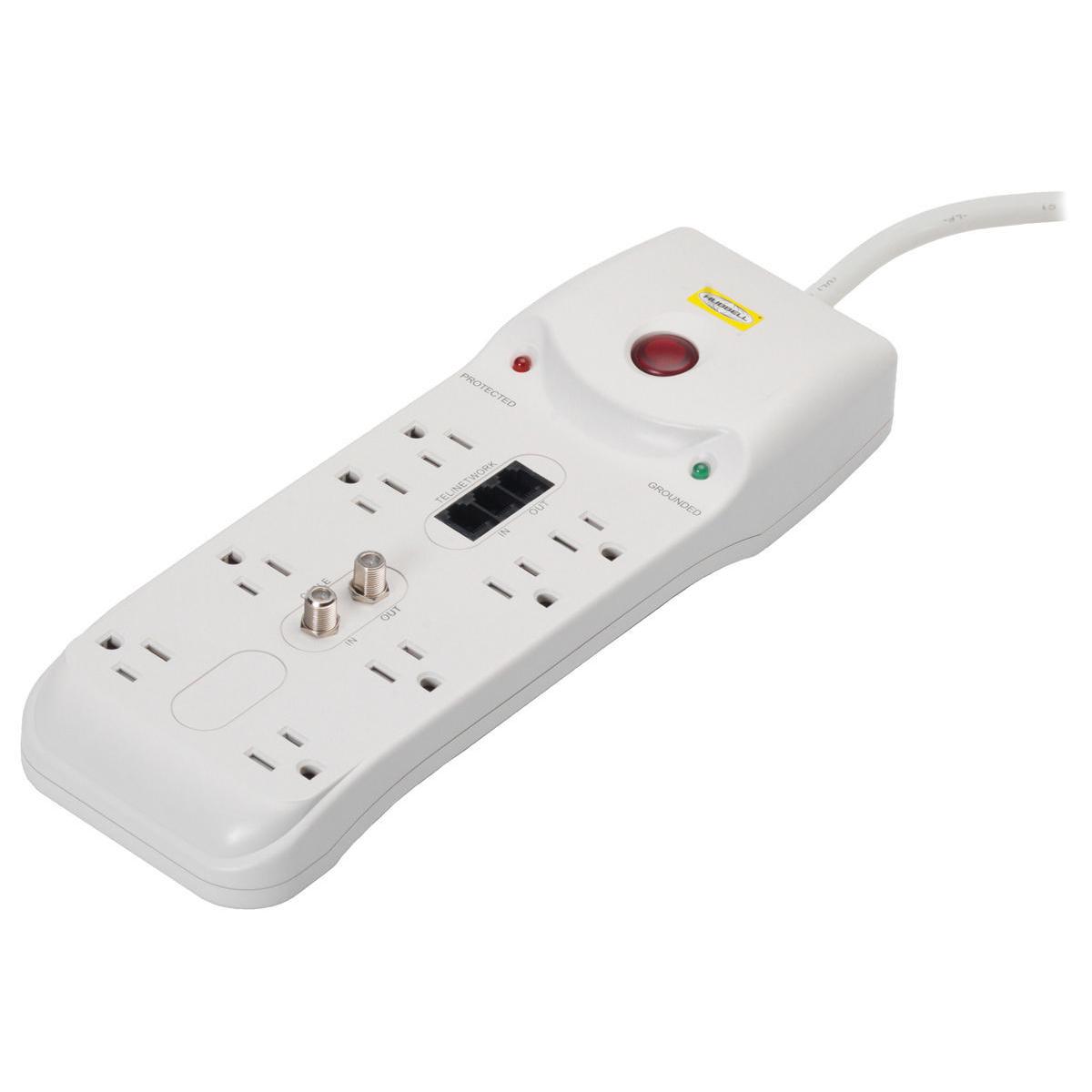 Hubbell Wiring Device-Kellems HBL8PS2100MA Surge Protected Outlet Strips