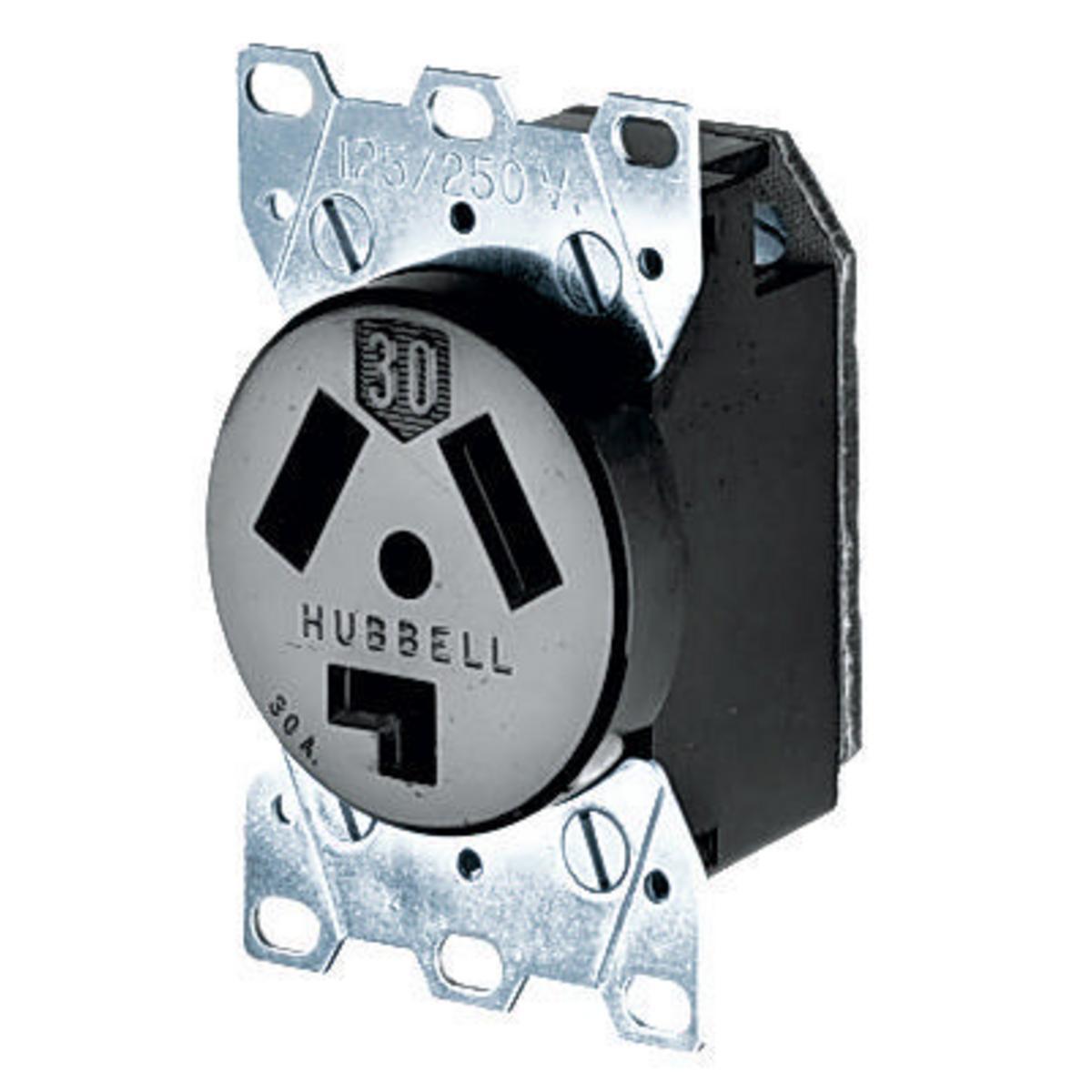 Hubbell Wiring Device-Kellems HBL9350 Straight Blade Receptacles