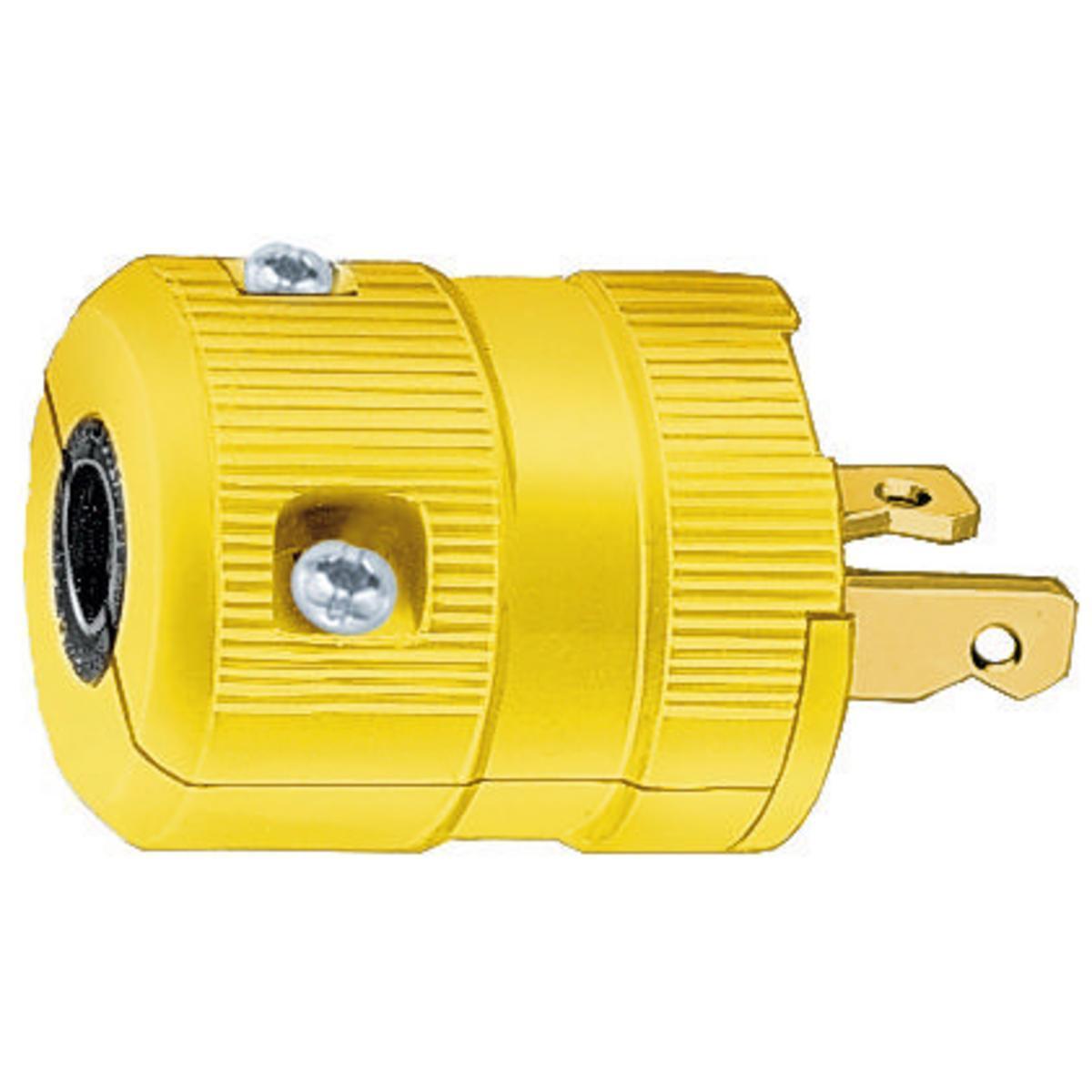 Hubbell Wiring Device-Kellems HBL9758VY Straight Blade Plugs