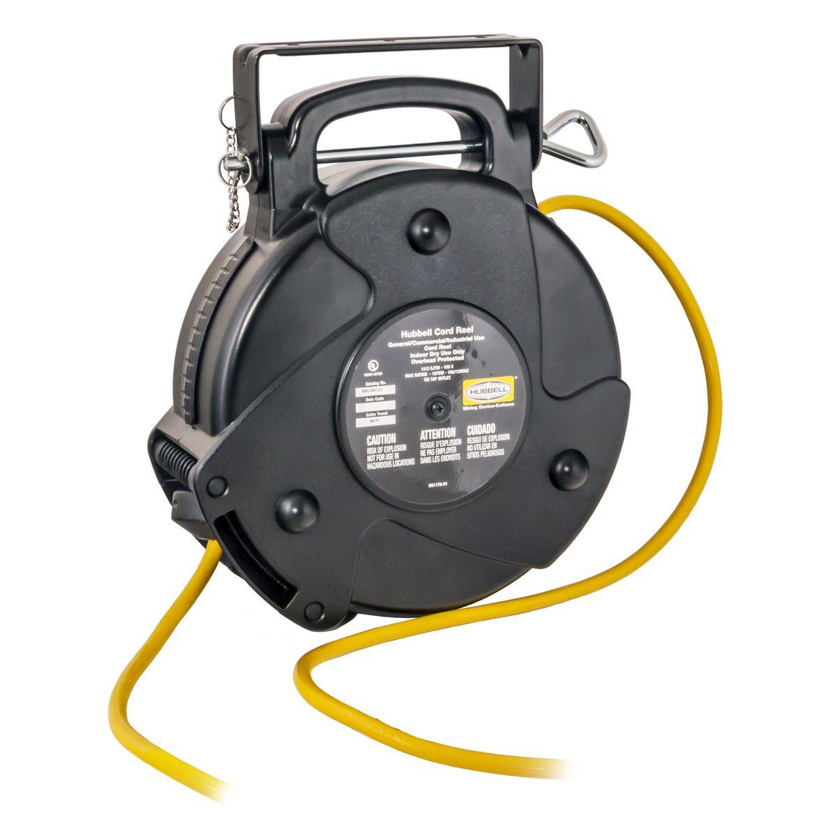 Hubbell Wiring Device-Kellems HBLC40123 Extension Cord Reels - Retracting