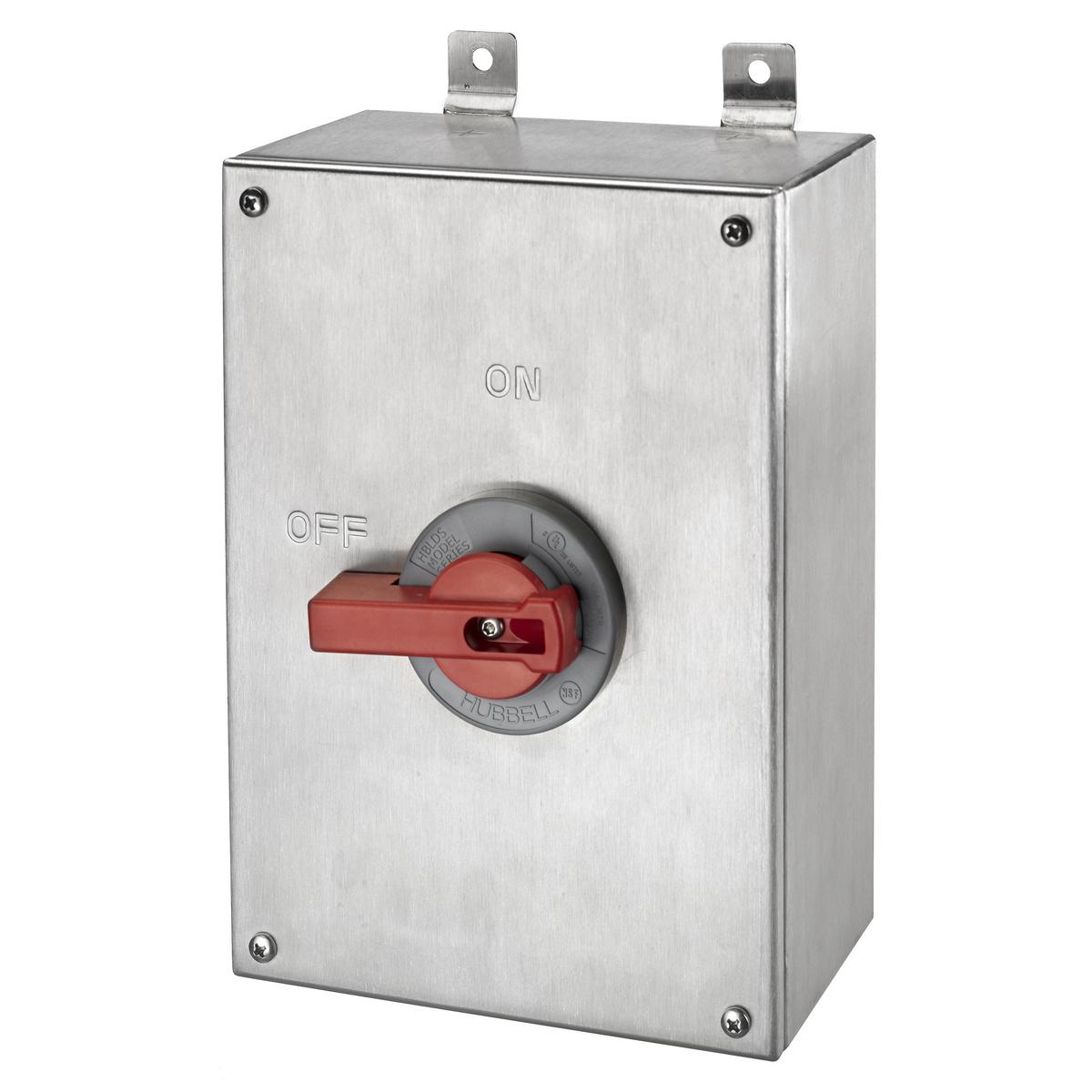 Hubbell Wiring Device-Kellems HBLDS10SS Enclosed Rotary Disconnects