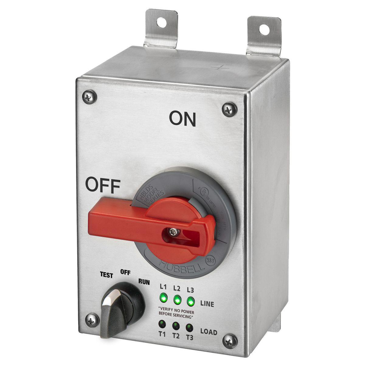 Hubbell Wiring Device-Kellems HBLDS10SSPJ Enclosed Rotary Disconnects