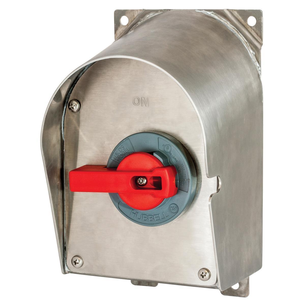 Hubbell Wiring Device-Kellems HBLDS3SSRAC Enclosed Rotary Disconnects