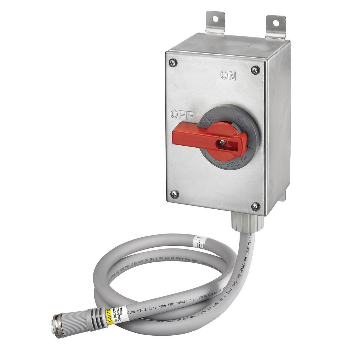 Hubbell Wiring Device-Kellems HBLDS3SSMQ5 Enclosed Rotary Disconnects