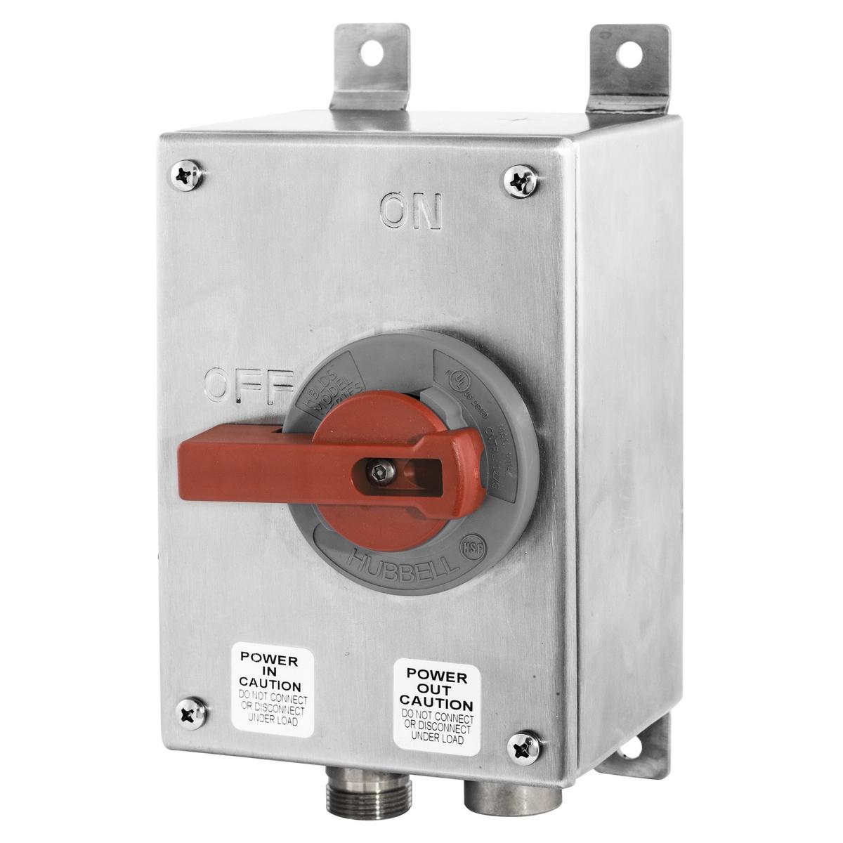 Hubbell Wiring Device-Kellems HBLDS3SSMQR2 Enclosed Rotary Disconnects