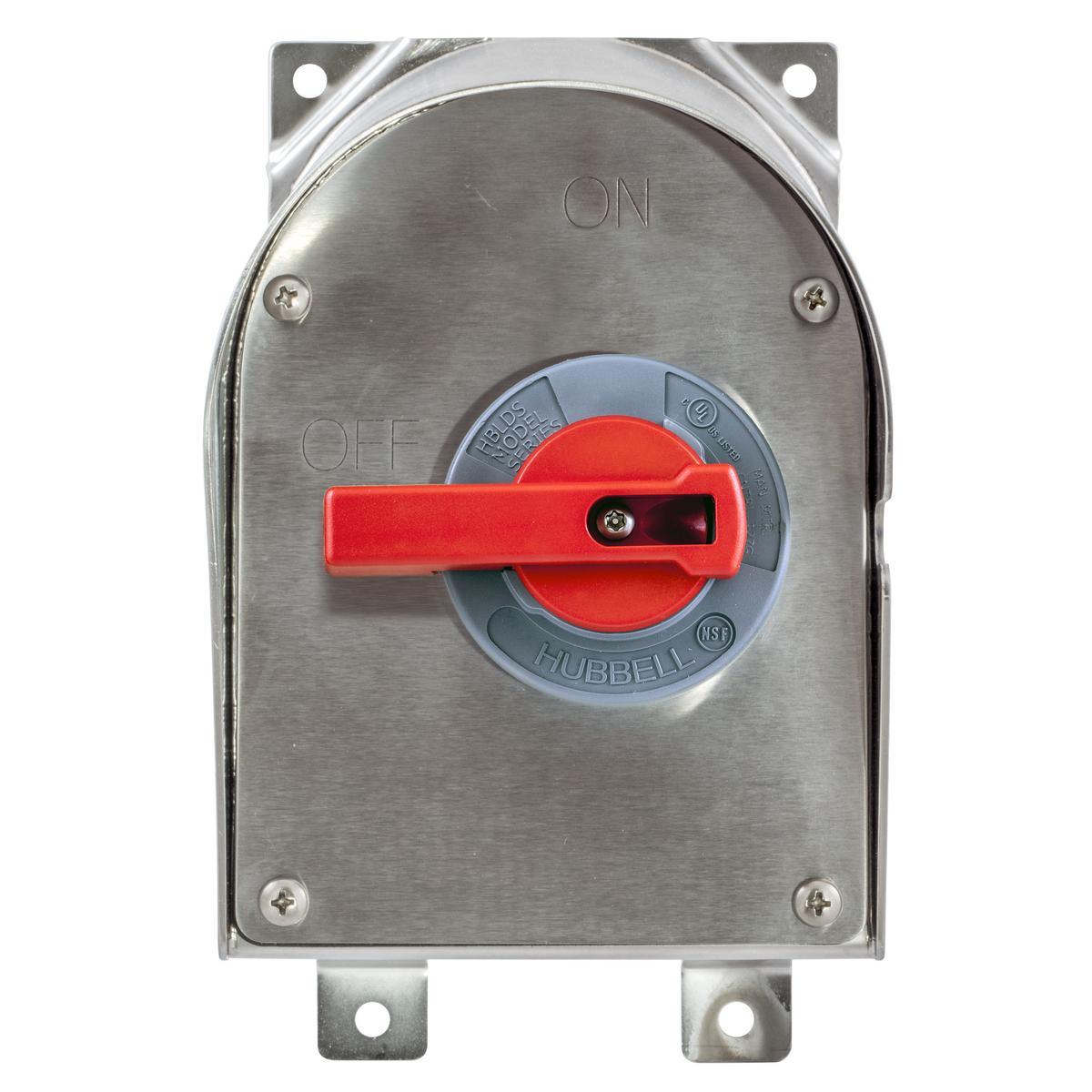 Hubbell Wiring Device-Kellems HBLDS3SSR Enclosed Rotary Disconnects