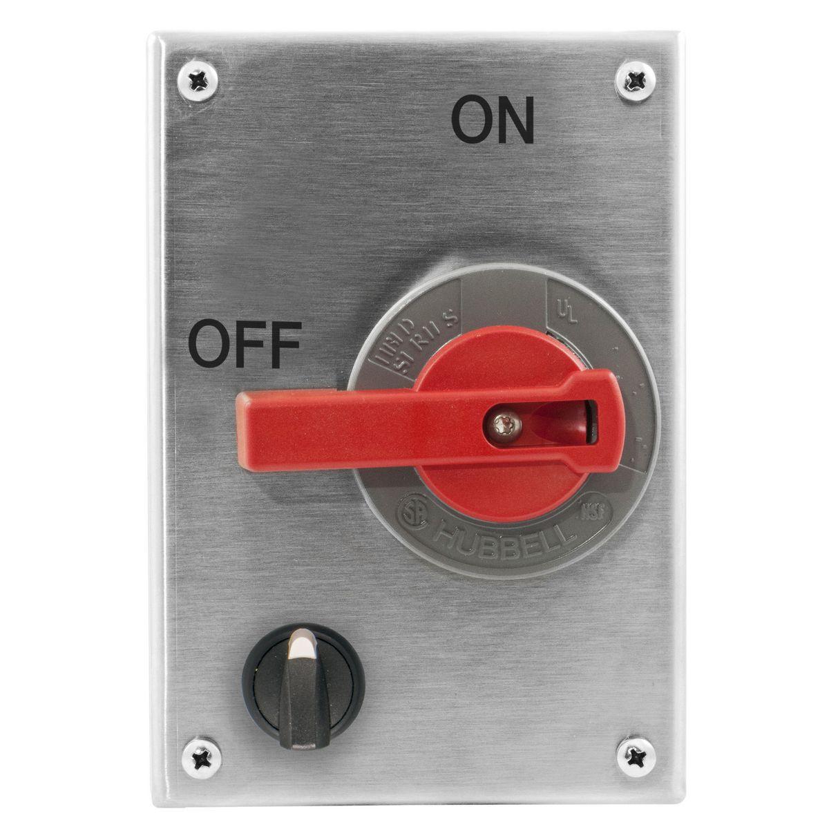 Hubbell Wiring Device-Kellems HBLDS3SSRCJ Disconnect Switch Operating Mechanisms