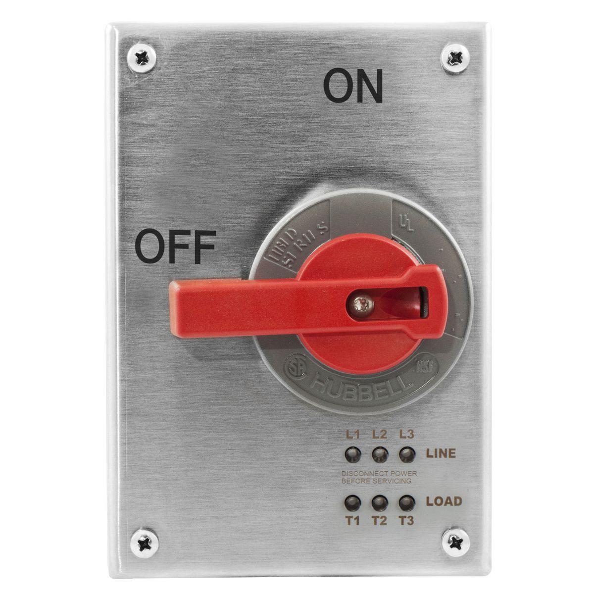 Hubbell Wiring Device-Kellems HBLDS3SSRCP Safety/Disconnect Miscellaneous Accessories