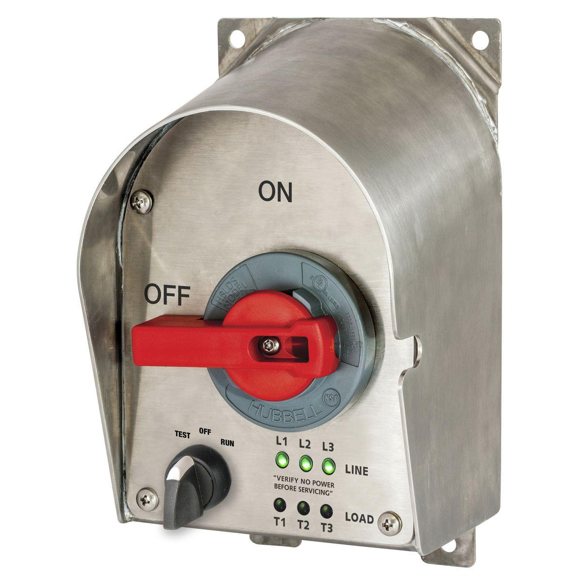 Hubbell Wiring Device-Kellems HBLDS3SSRPJ Enclosed Rotary Disconnects