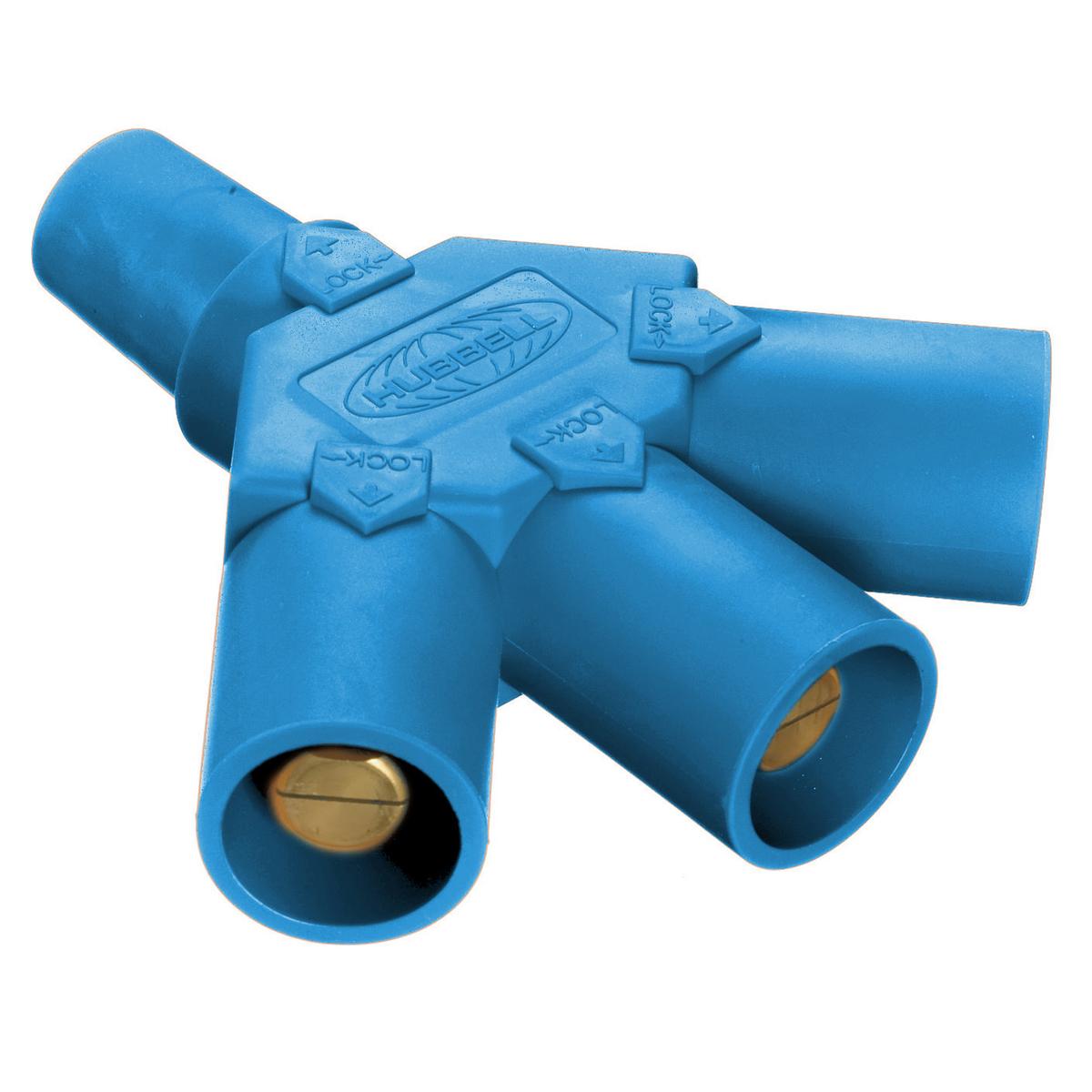 Hubbell Wiring Device-Kellems HBLF3MBL Single Pole Multi Way Connectors