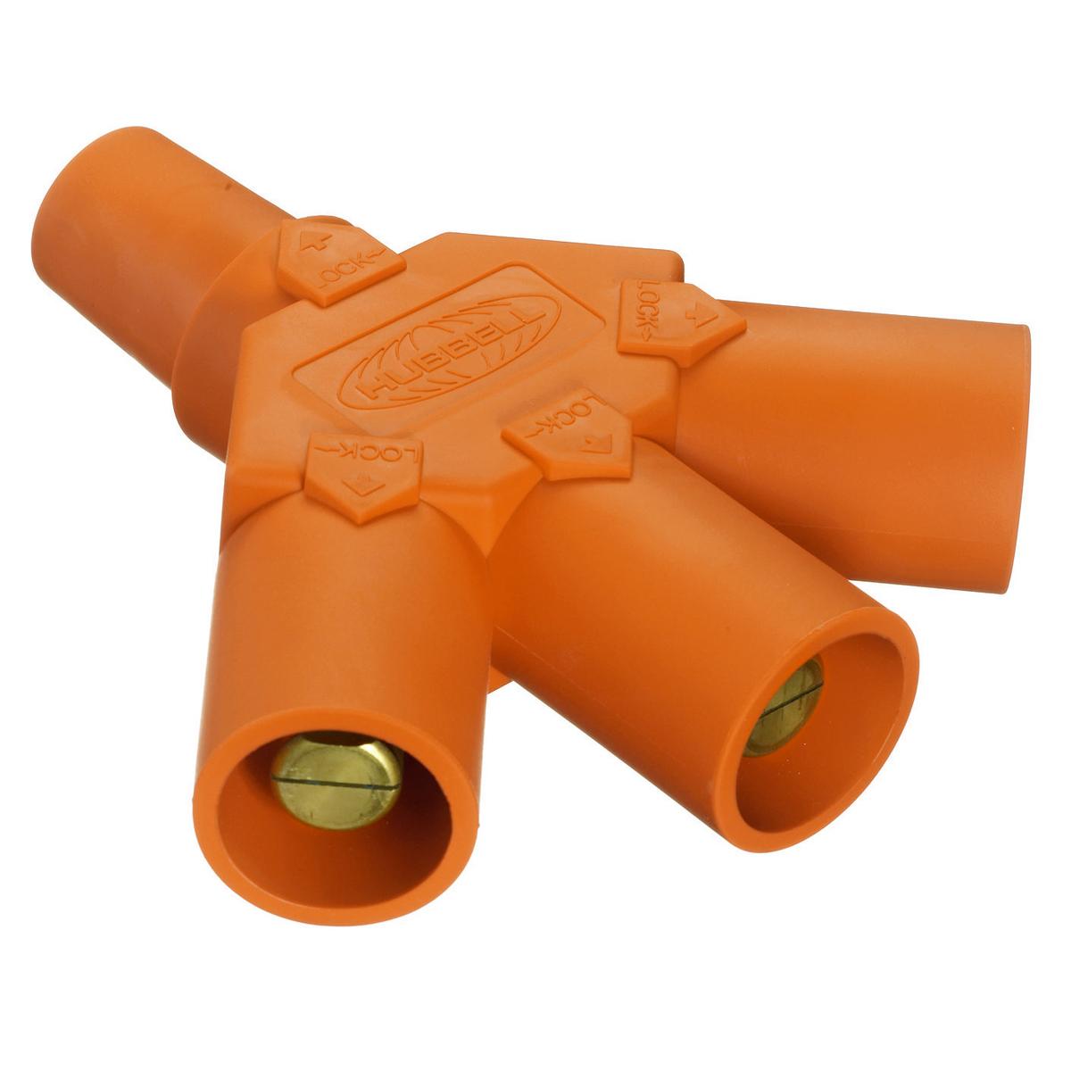 Hubbell Wiring Device-Kellems HBLF3MO Single Pole Multi Way Connectors