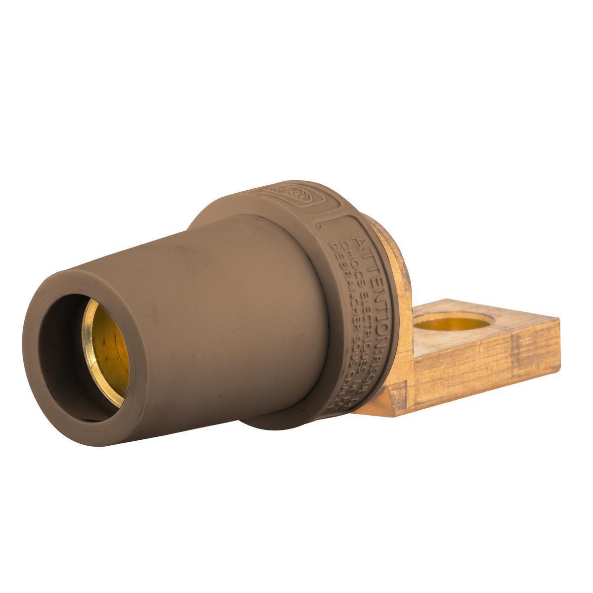 Hubbell Wiring Device-Kellems HBLFOSBN Single Pole Receptacles