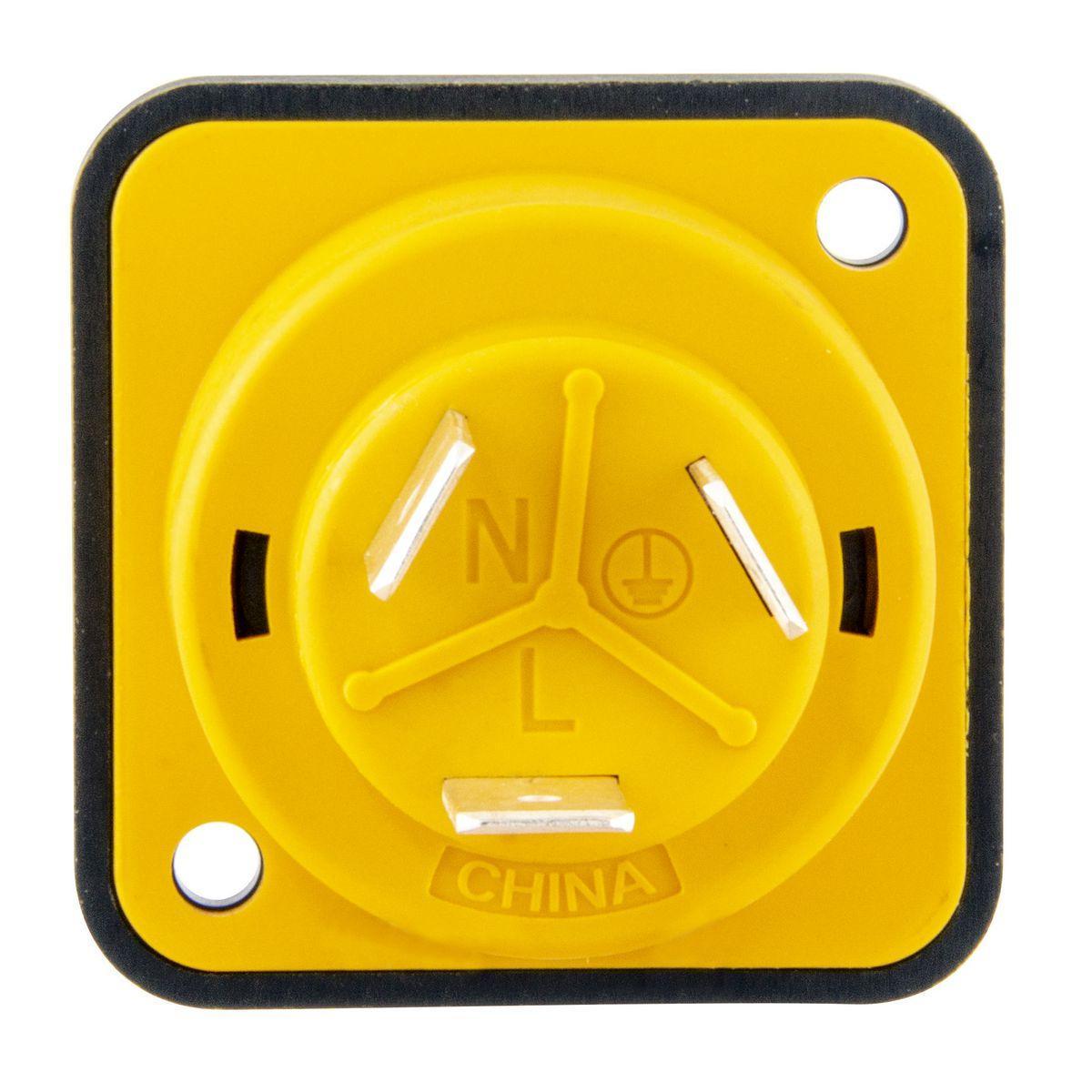 Hubbell Wiring Device-Kellems HBLFP Locking Flanged Inlets & Outlets