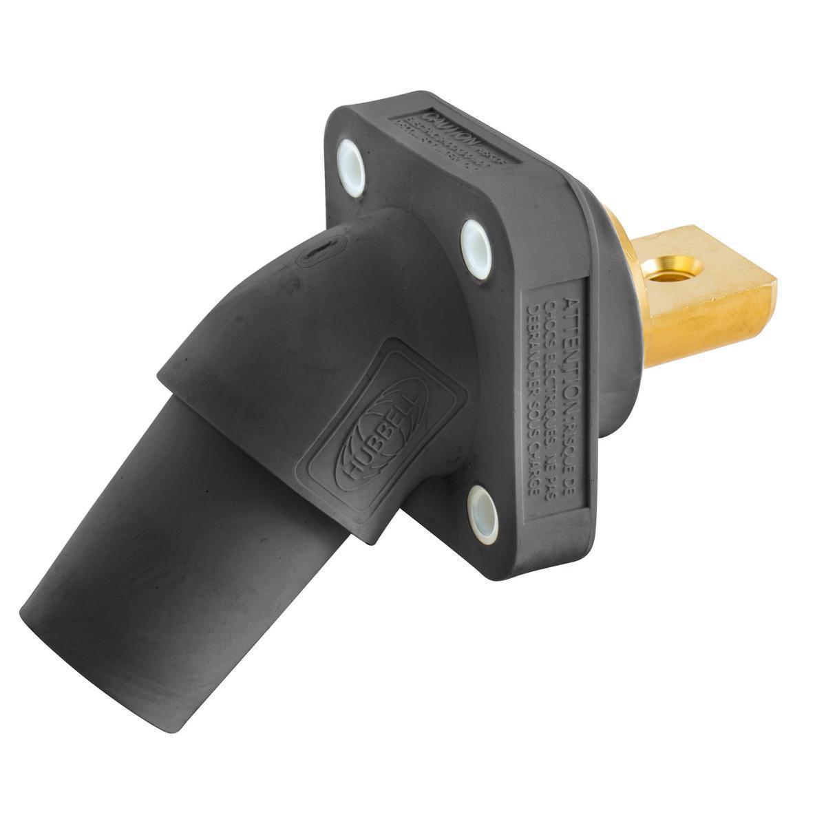Hubbell Wiring Device-Kellems HBLFRABBK Single Pole Receptacles