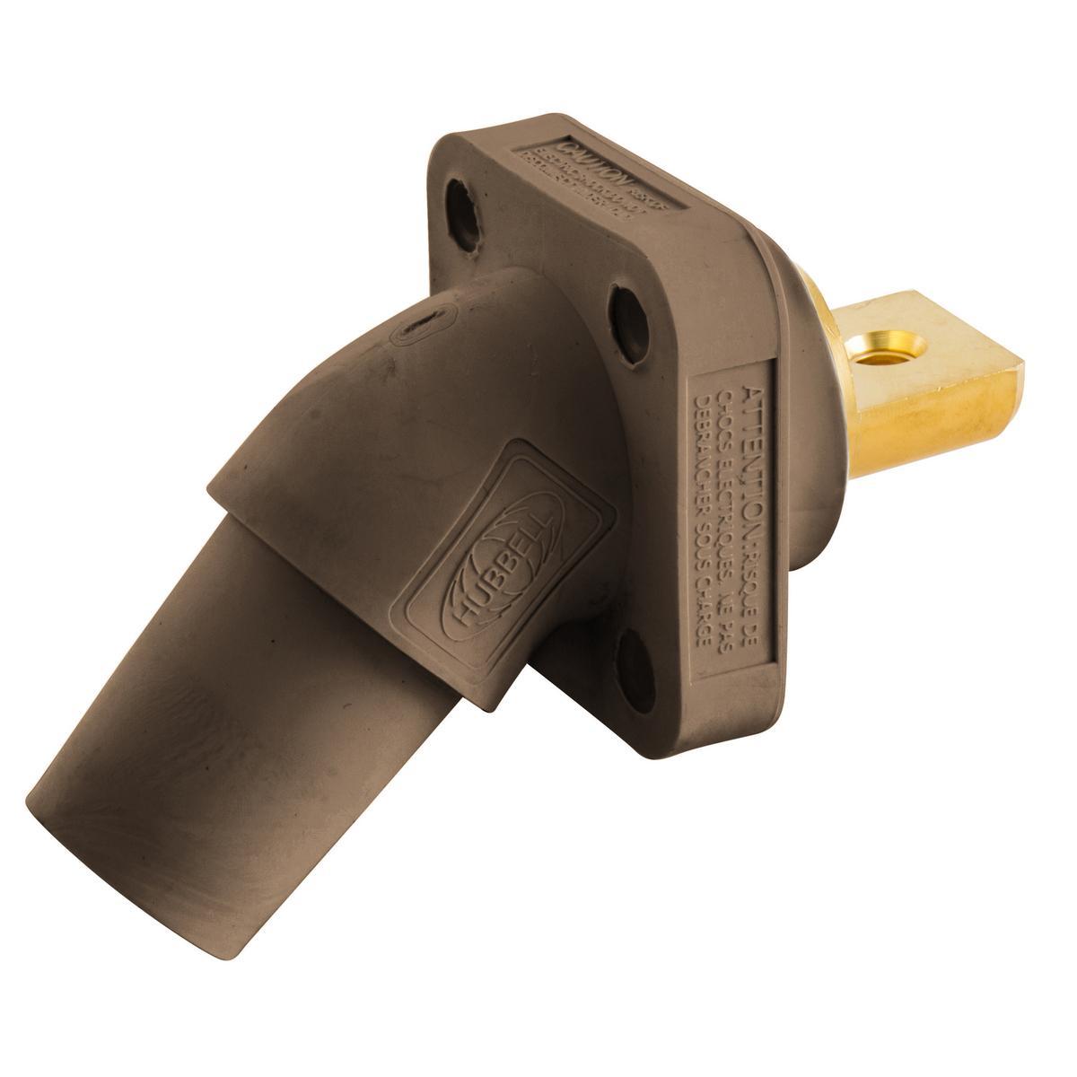 Hubbell Wiring Device-Kellems HBLFRABBN Single Pole Receptacles
