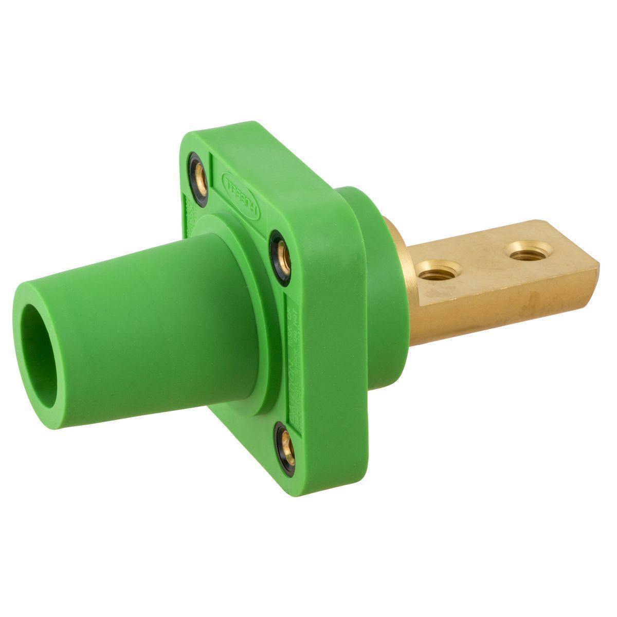 Hubbell Wiring Device-Kellems HBLFRB2GN Single Pole Receptacles