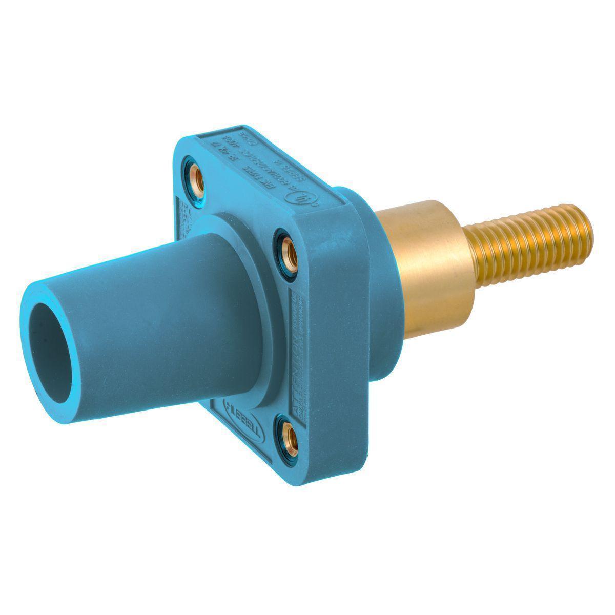 Hubbell Wiring Device-Kellems HBLFRSCEBL Single Pole Receptacles