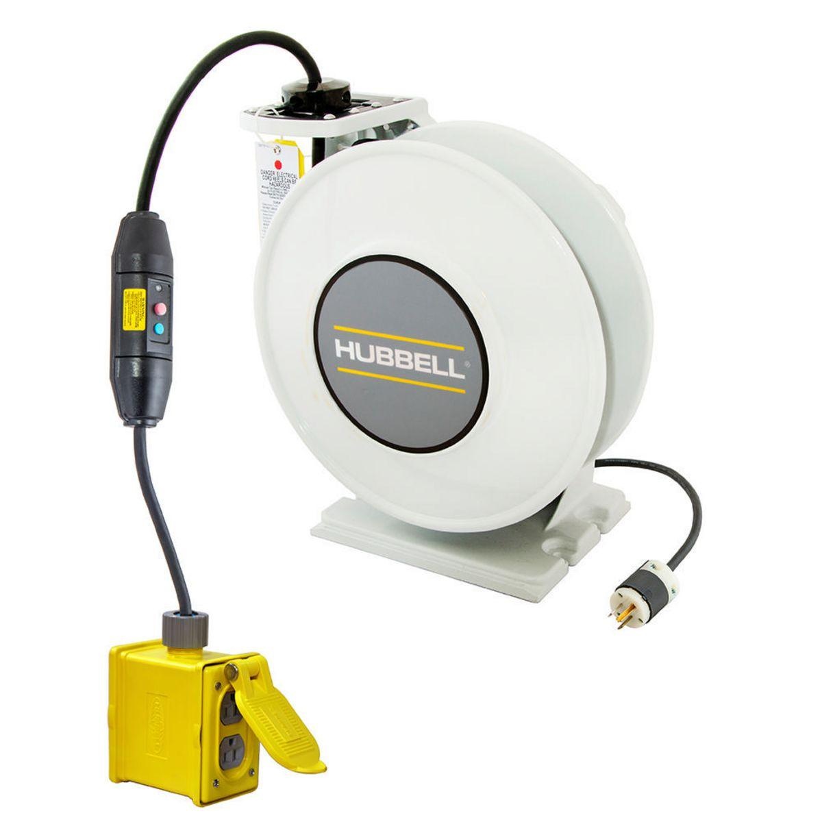 Hubbell Wiring Device-Kellems HBLI35123GF220 Extension Cord Reels - Retracting