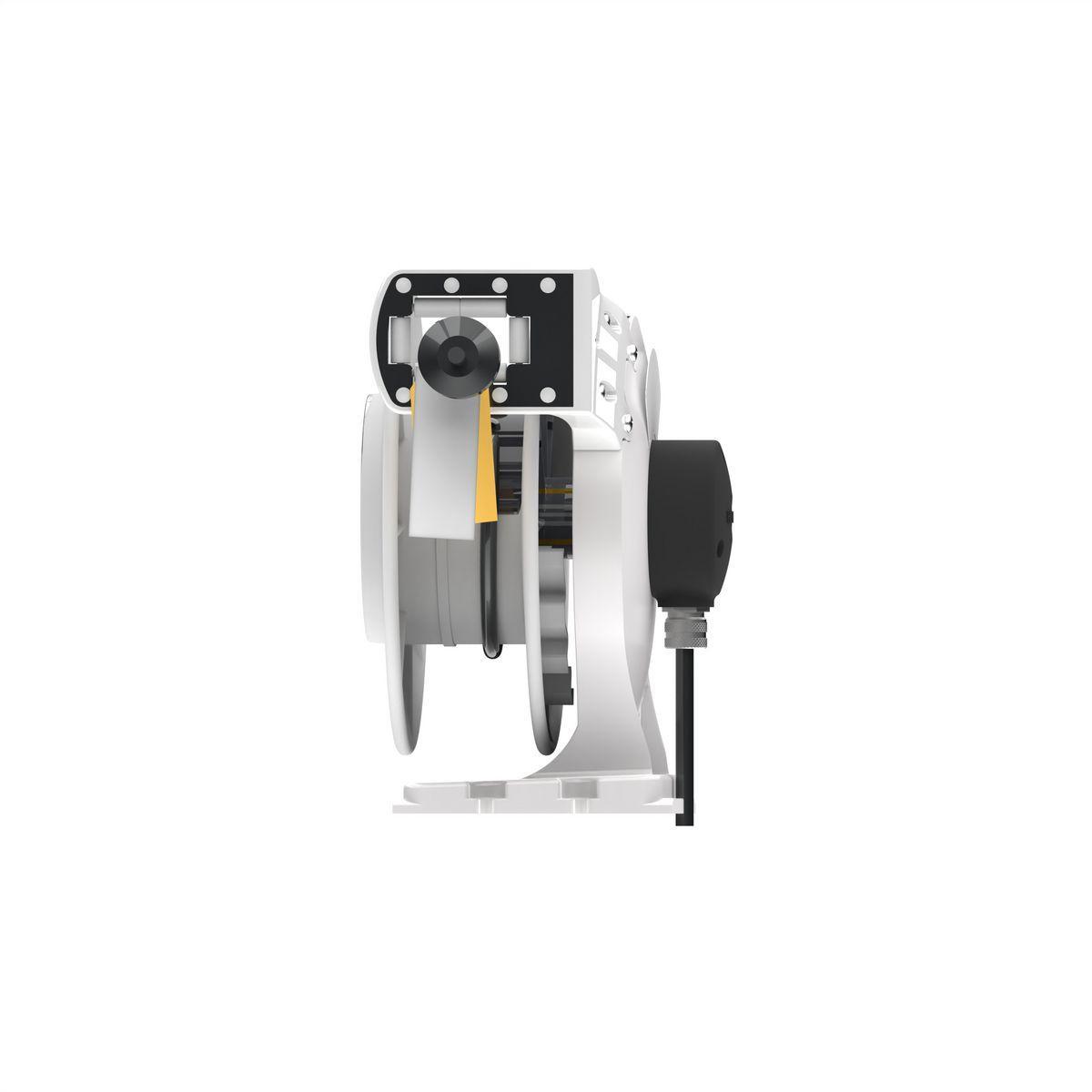 Hubbell Wiring Device-Kellems HBLI45123 inREACH™ 3-Conductor Heavy Duty Cord Reel With Open Cord End, 250 V AC, 20 A, 45 ft L Cord, 12 AWG Conductor