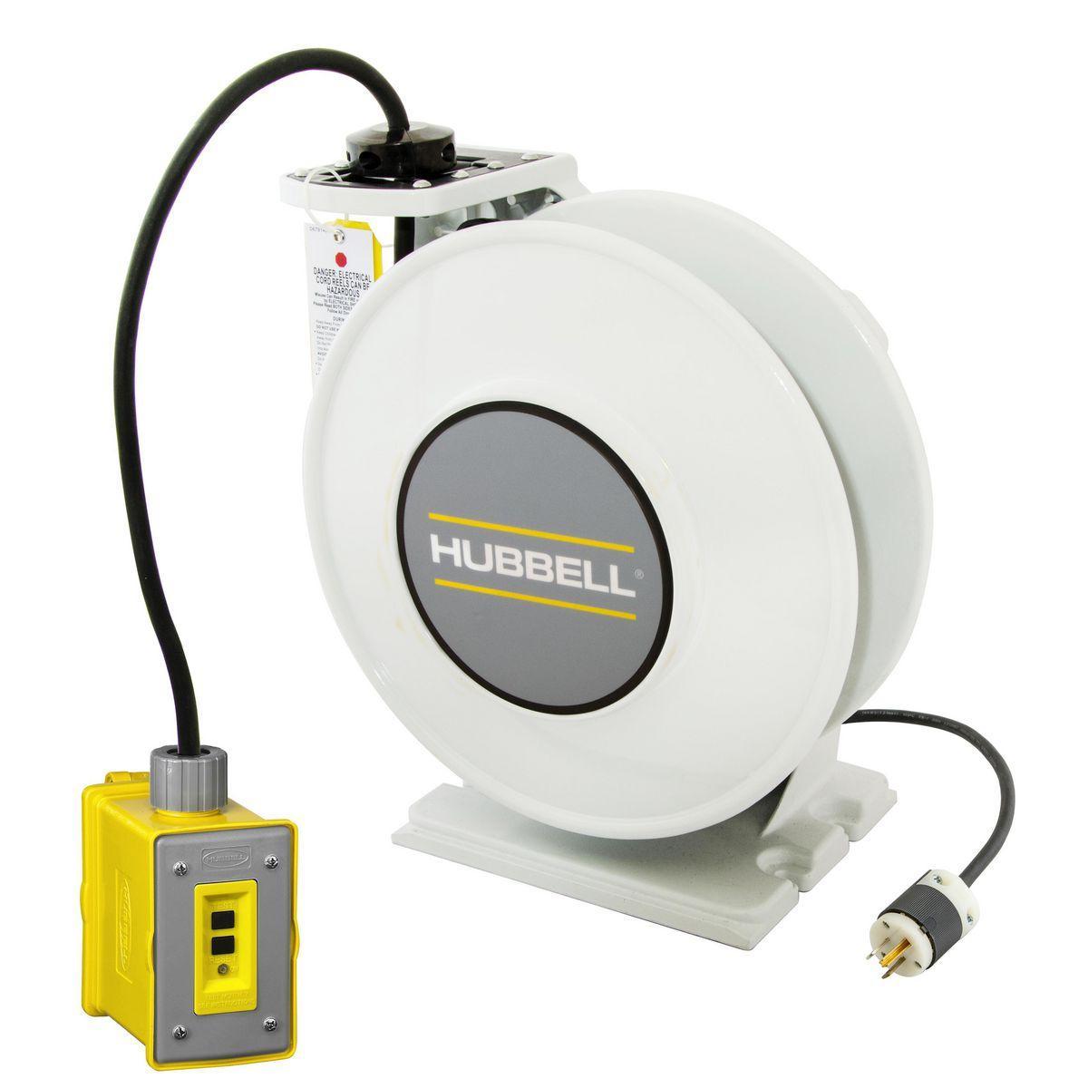 Hubbell Wiring Device-Kellems HBLI25143GF15 Extension Cord Reels - Retracting