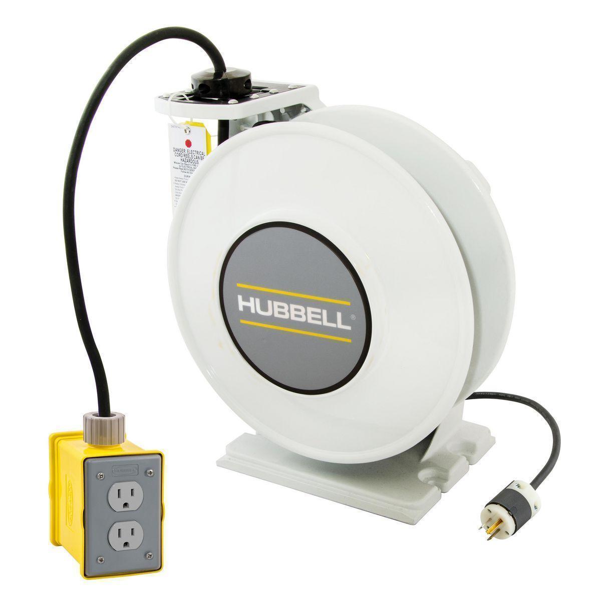 Hubbell Wiring Device-Kellems HBLI25123R20 Extension Cord Reels - Retracting
