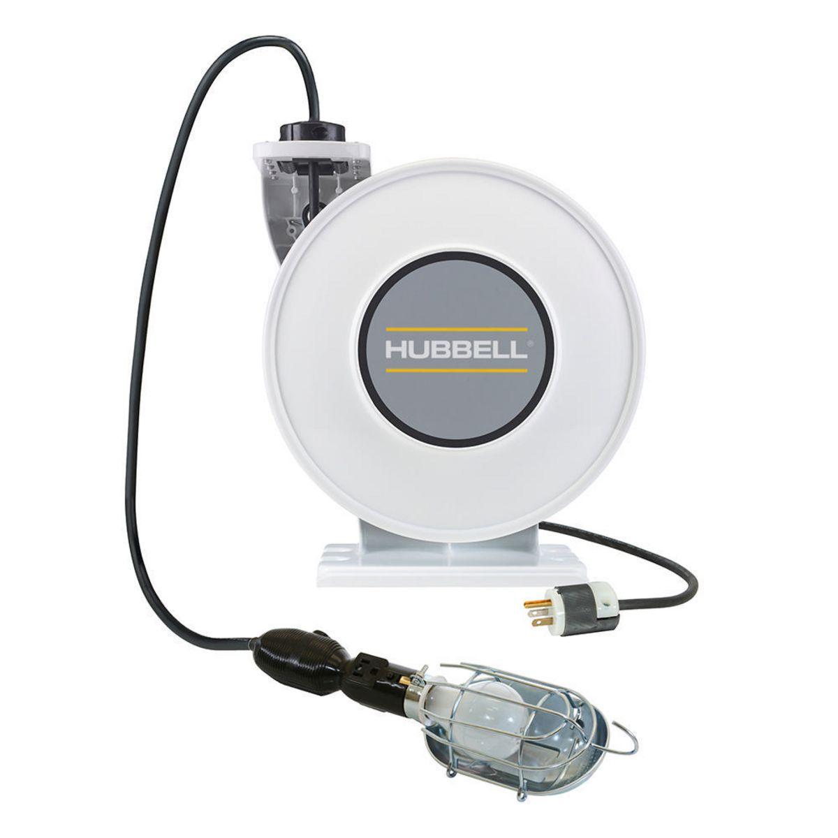 Hubbell Wiring Device-Kellems HBLI25163IN Extension Cord Reels with Hand Lamps