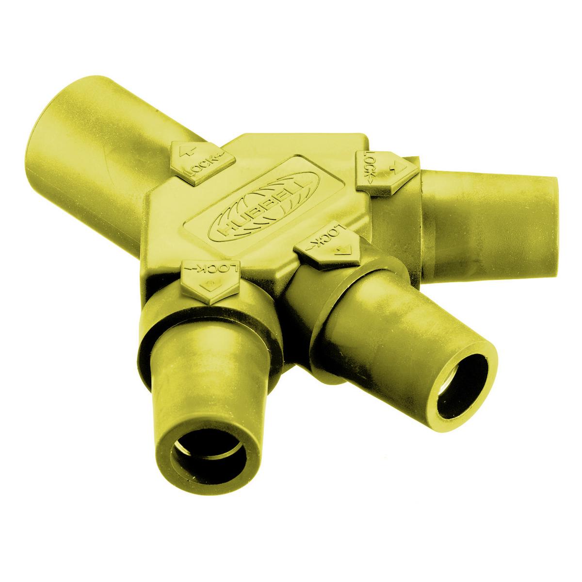 Hubbell Wiring Device-Kellems HBLM3FY Single Pole Multi Way Connectors