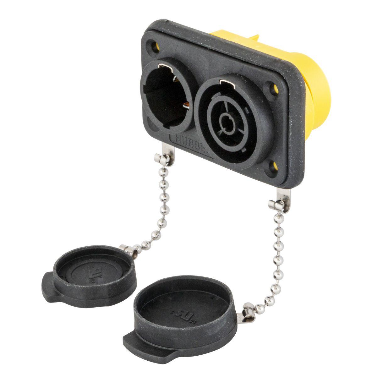 Hubbell Wiring Device-Kellems HBLMFPDC Locking Device Covers