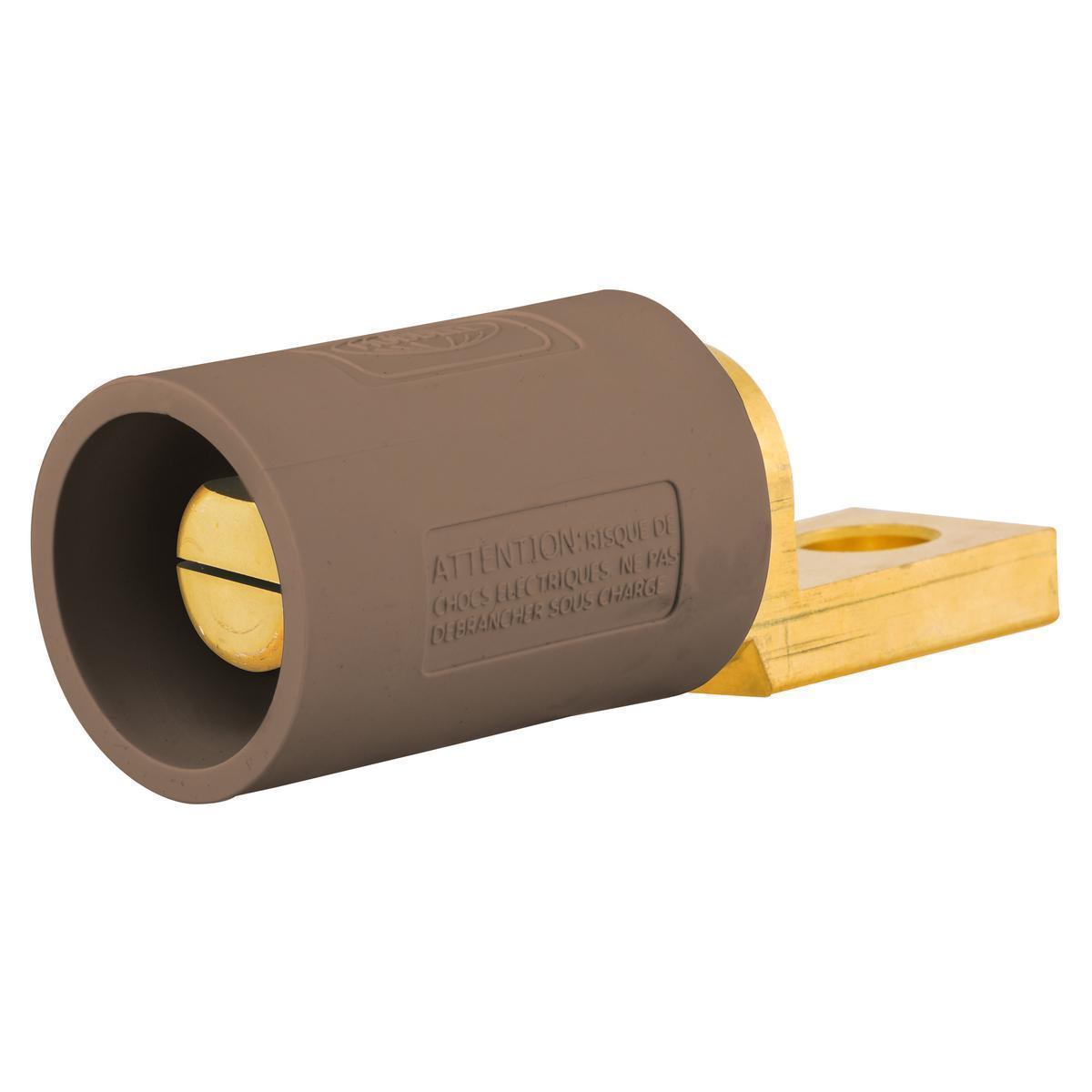 Hubbell Wiring Device-Kellems HBLMOSBN Single Pole Receptacles