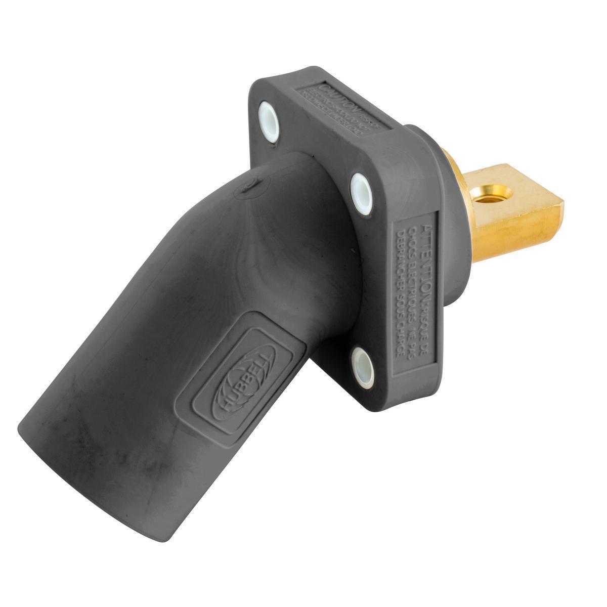 Hubbell Wiring Device-Kellems HBLMRABBK Single Pole Receptacles