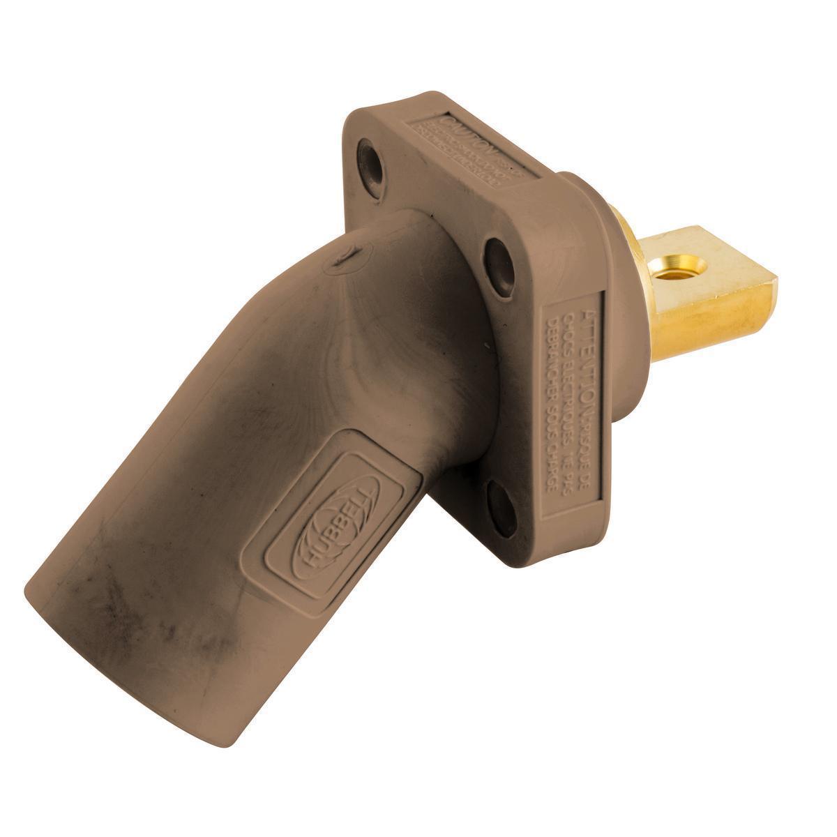 Hubbell Wiring Device-Kellems HBLMRABBN Single Pole Receptacles