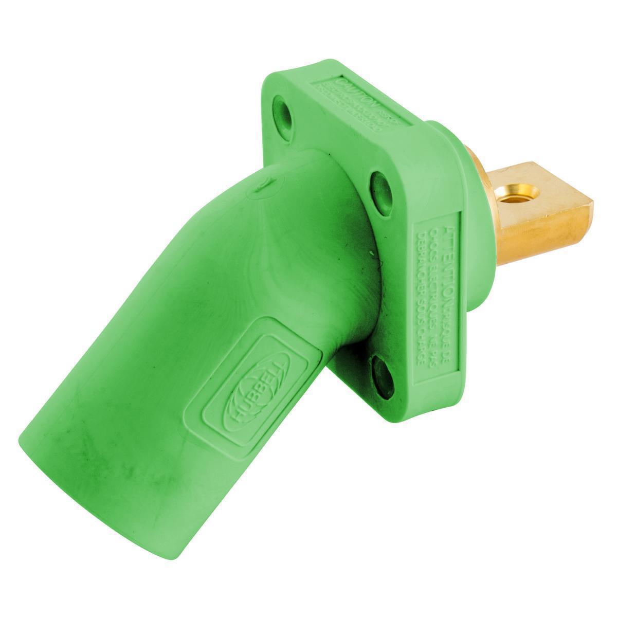 Hubbell Wiring Device-Kellems HBLMRABGN Single Pole Receptacles