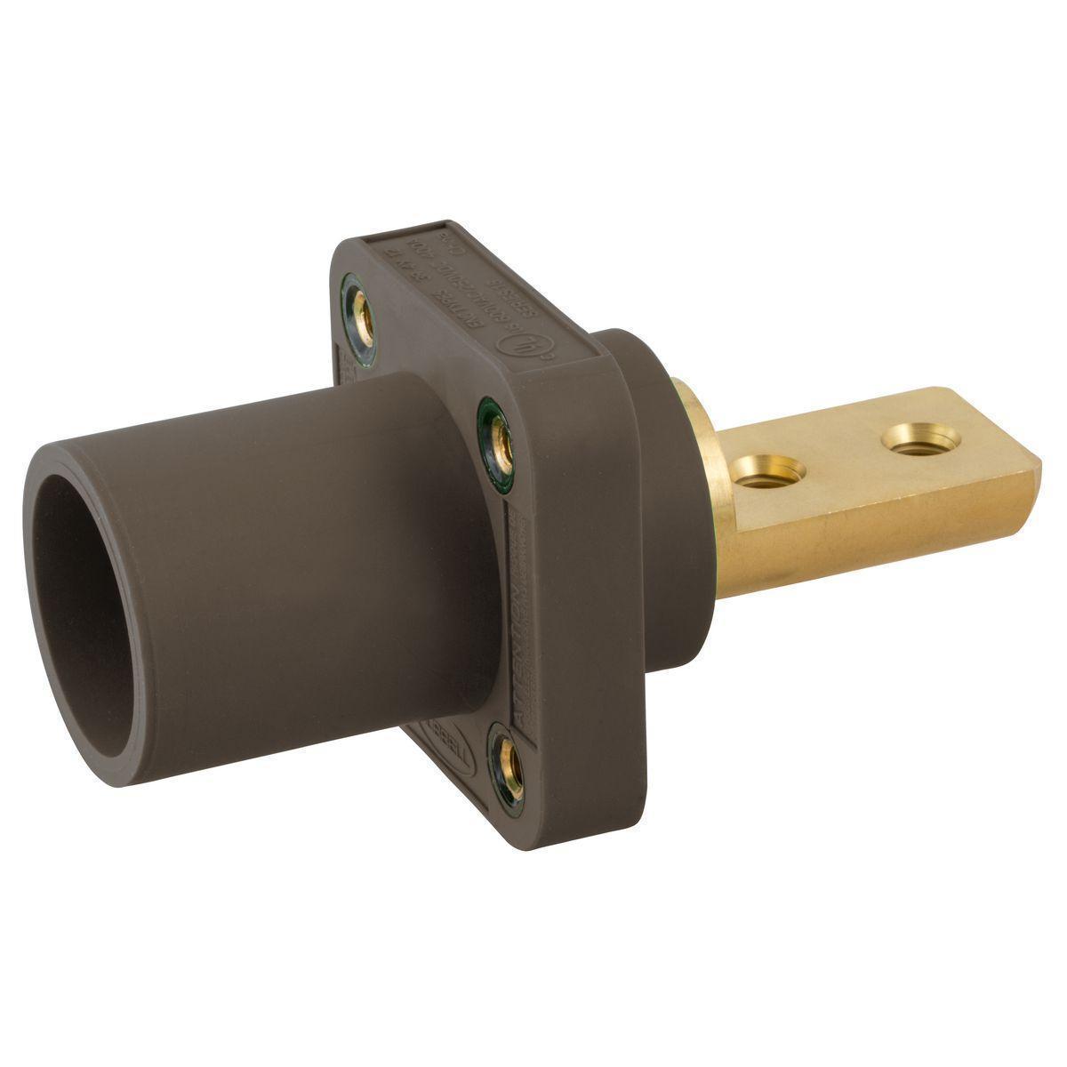 Hubbell Wiring Device-Kellems HBLMRB2BN Single Pole Receptacles